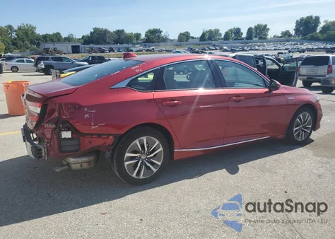 2021 Honda Accord Hybrid Exl из США, поврежденный, VIN 1HGCV3F57MA012540